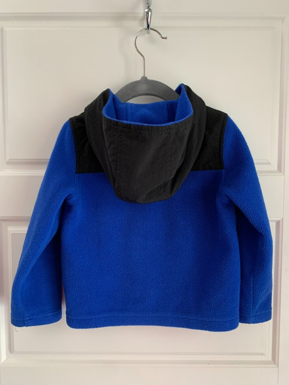 The North Face Toddler Blue Fleece Zip Hoodie Jacket 3T - Picture 3 of 6